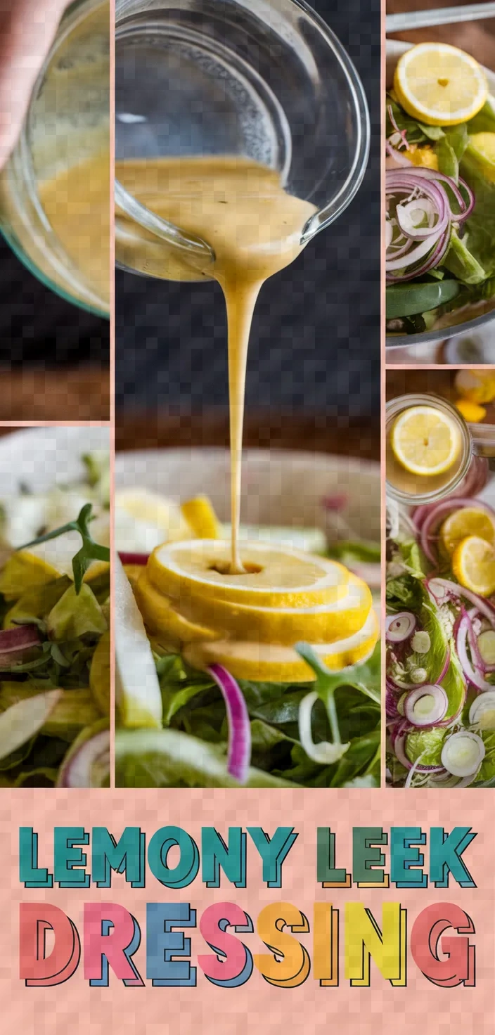A photo of Lemony Leek Dressing Recipe