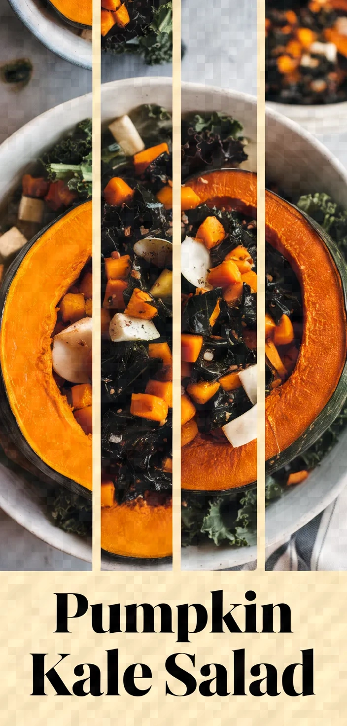 A photo of Roasted Pumpkin And Kale Salad Recipe