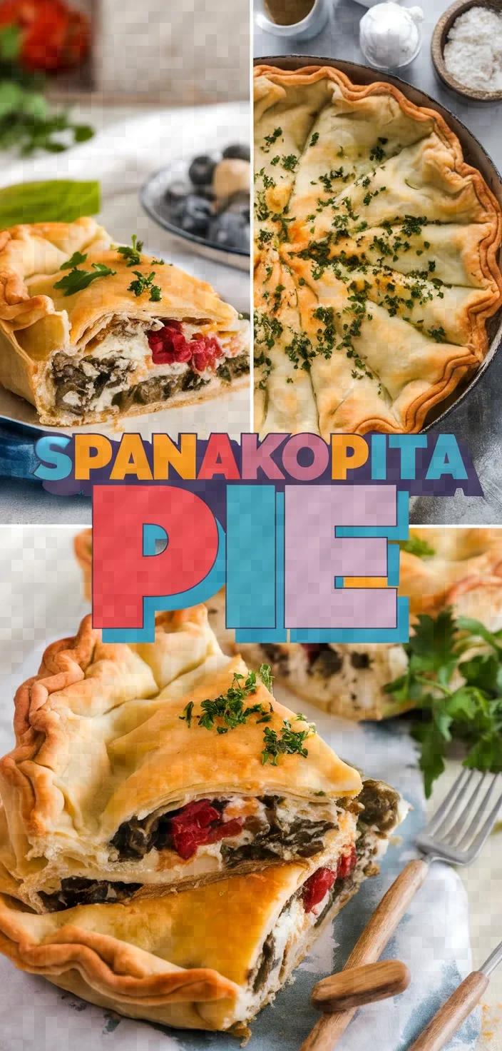 A photo of Spanakopita Pie Recipe