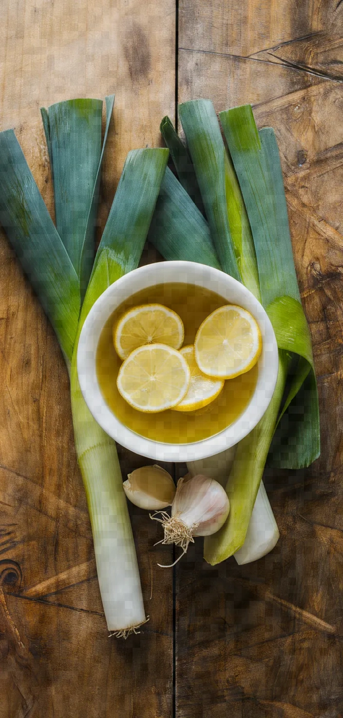 Lemony Leek Dressing Recipe