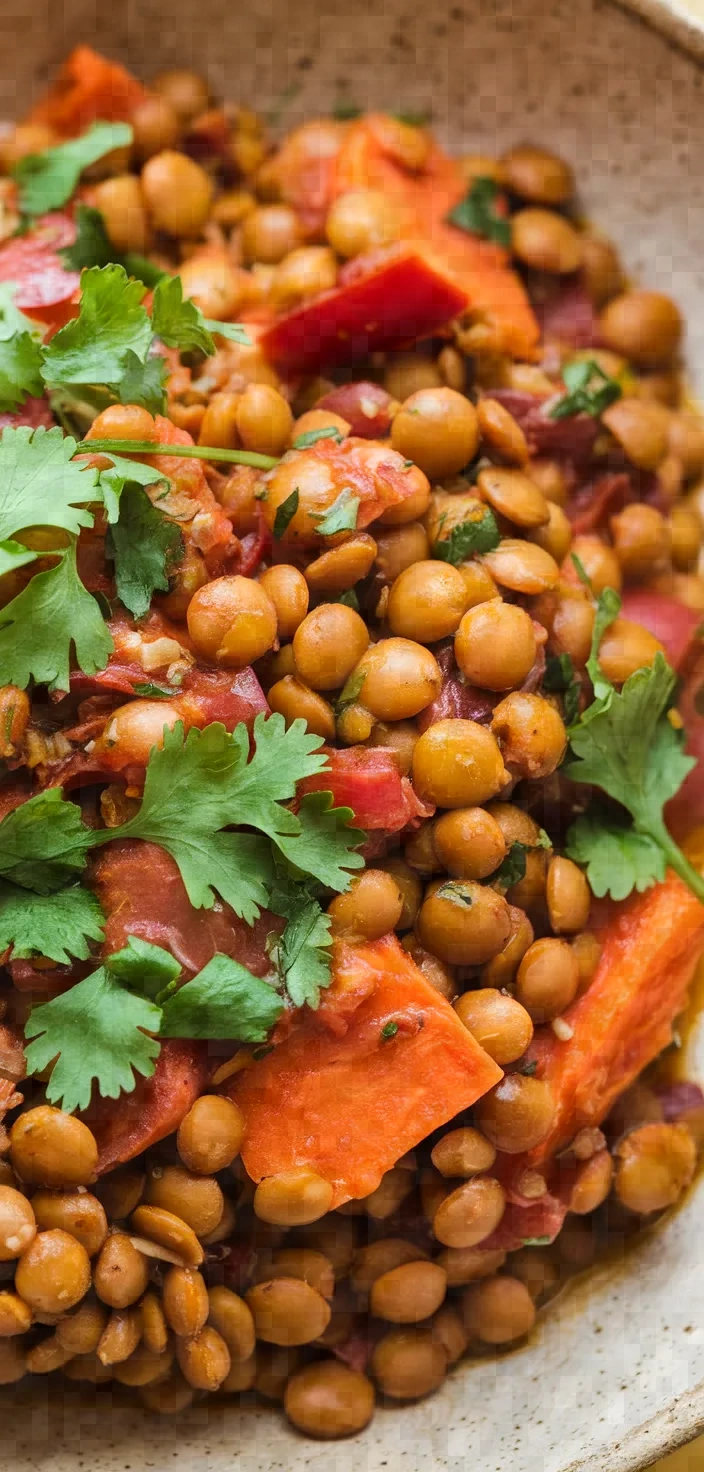 Sweet Potato Lentil Dal Recipe