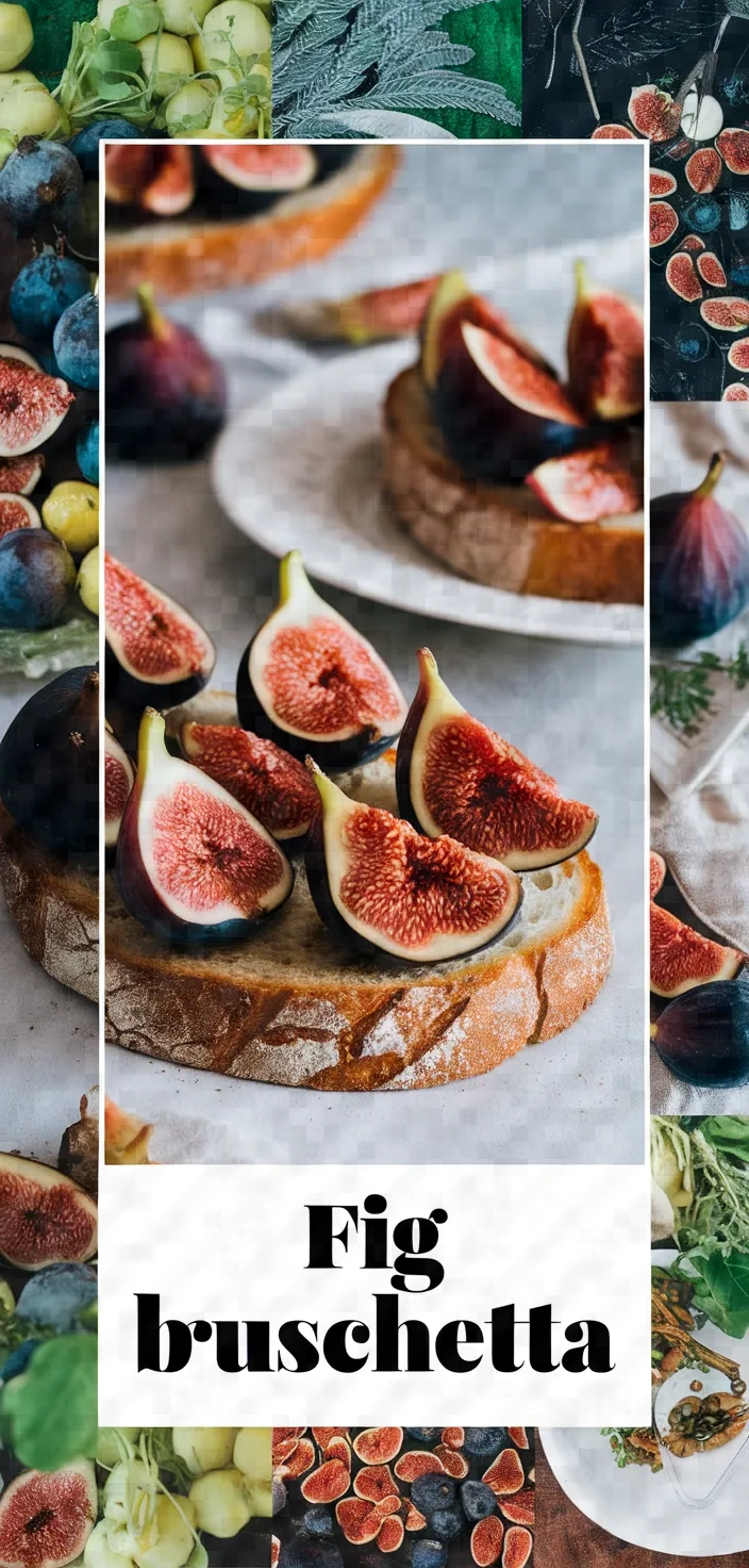 A photo of Fig Bruschetta Recipe