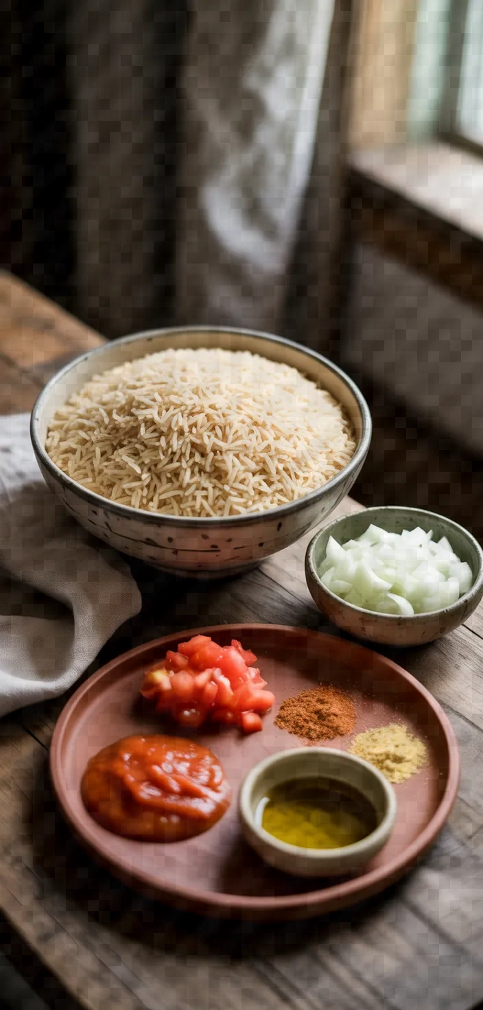 Ingredients photo for Mexican Rice Recipe