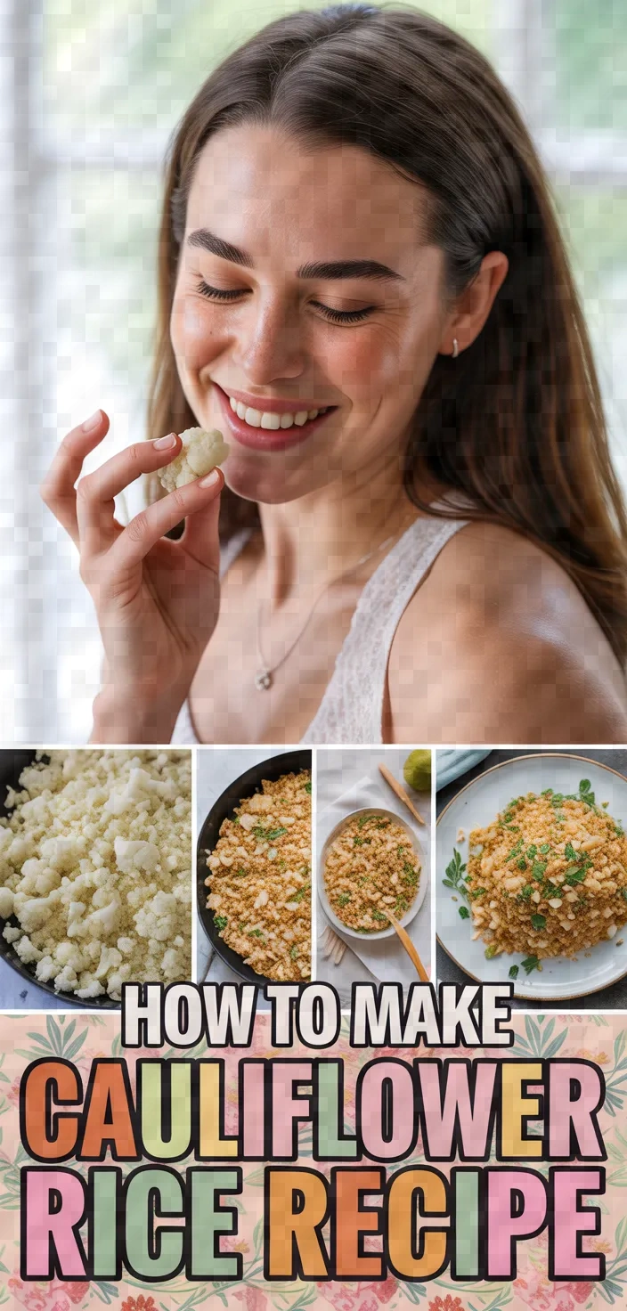 A photo of How To Make Cauliflower Rice Recipe