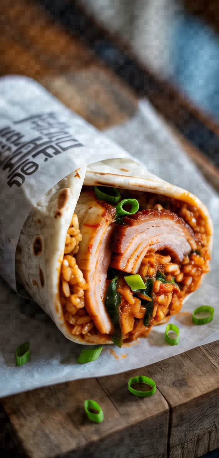 Kimchi Burrito Recipe
