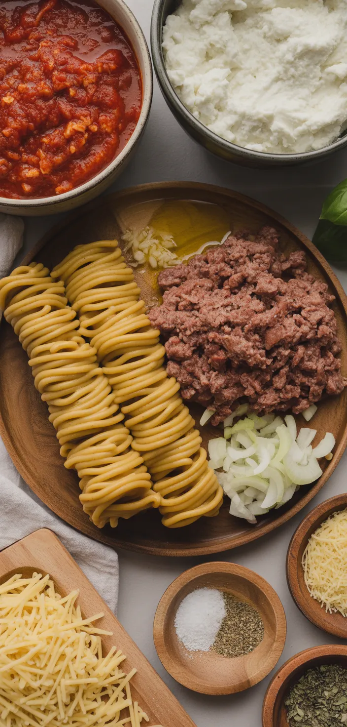 Ingredients photo for Best Baked Ziti Recipe