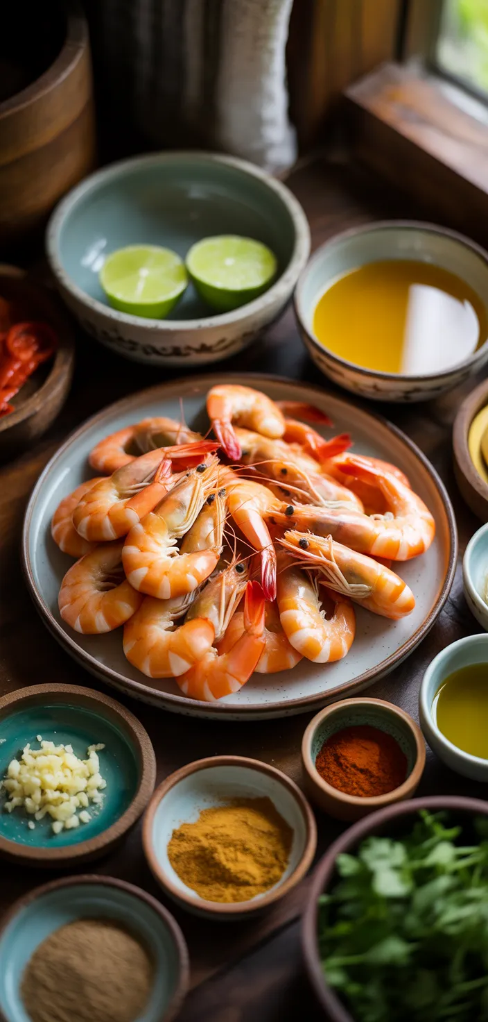 Ingredients photo for Juicy Margarita Grilled Shrimp Kabobs Recipe