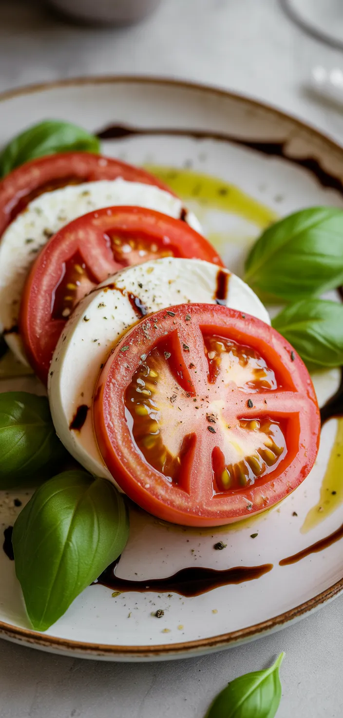 Ingredients photo for Caprese Salad Recipe (VIDEO)