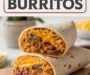 Cheesy Bean And Rice Burritos Recipe