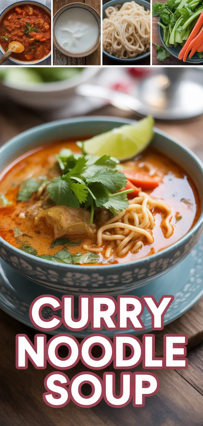 Curry Noodle Soup Recipe