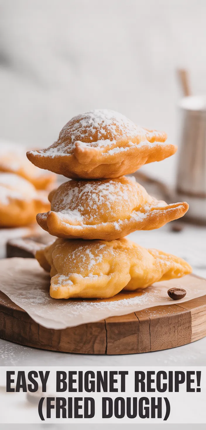 A photo of Easy Beignet Recipe! (Fried Dough)