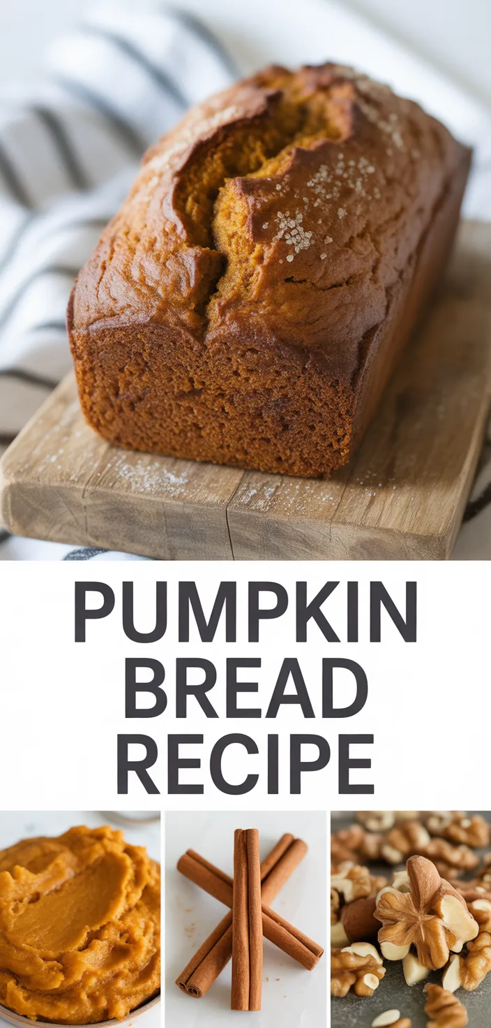 A photo of Pumpkin Bread Recipe