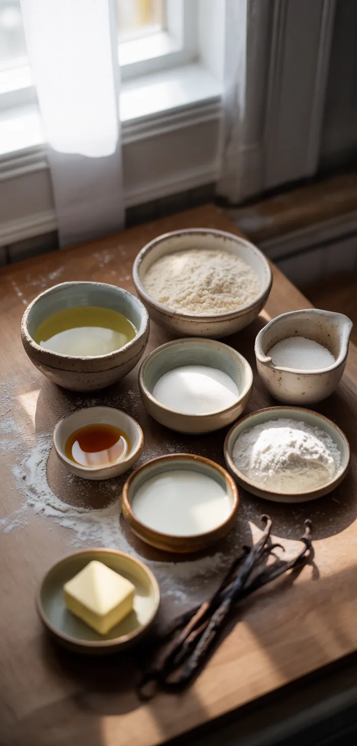 Ingredients photo for Easy Beignet Recipe! (Fried Dough)