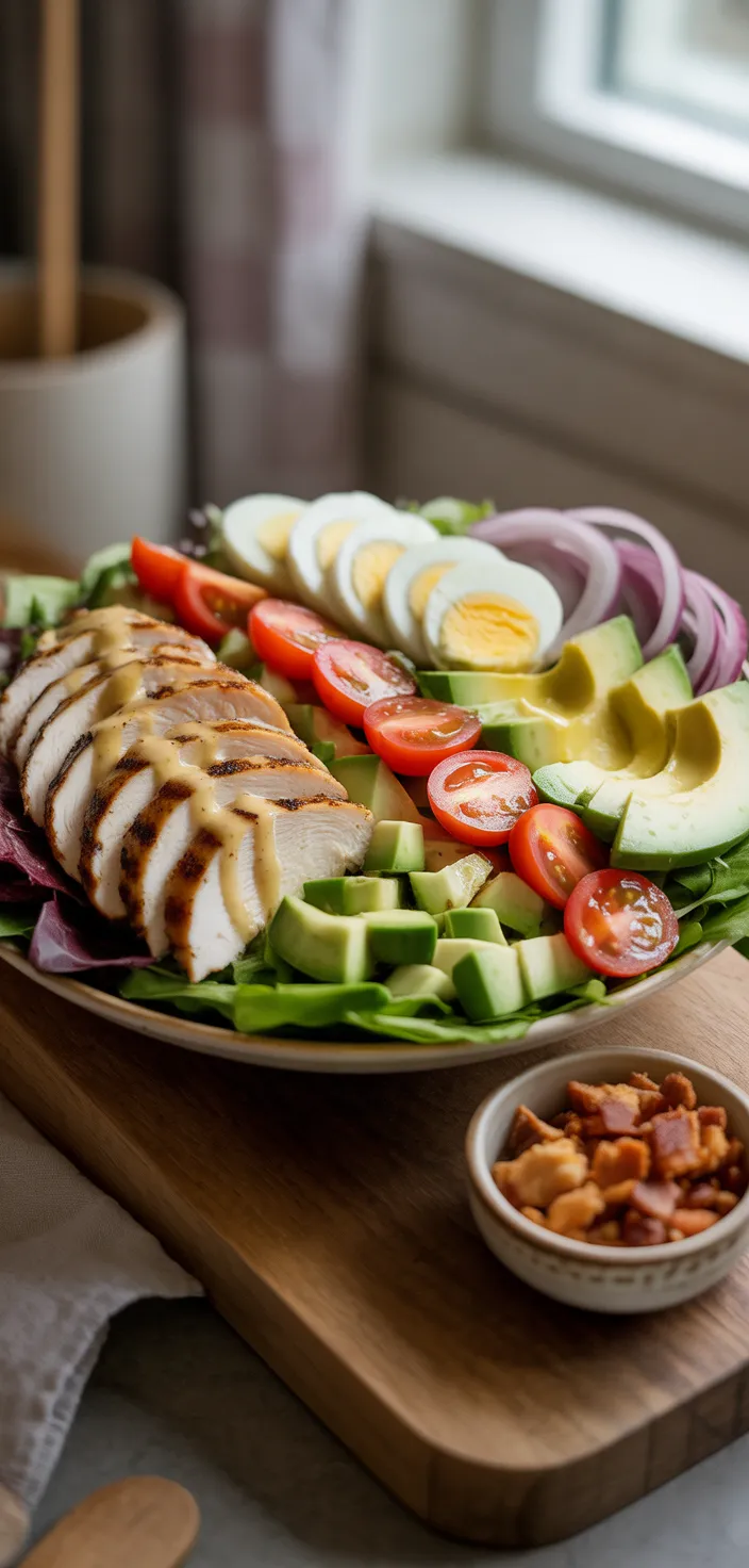 Ingredients photo for Grilled Chicken Cobb Salad With Honey Dijon {Paleo} Recipe