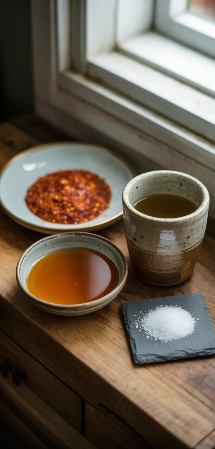 Ingredients photo for Homemade Hot Honey Sauce Recipe