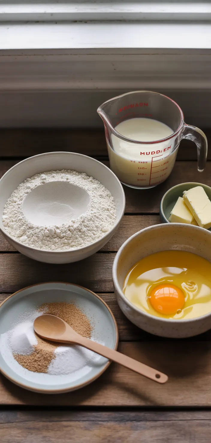 Ingredients photo for Not To Be Dramatic, But These Pancake Recipes Might Ruin Boxed Mix For You Forever.