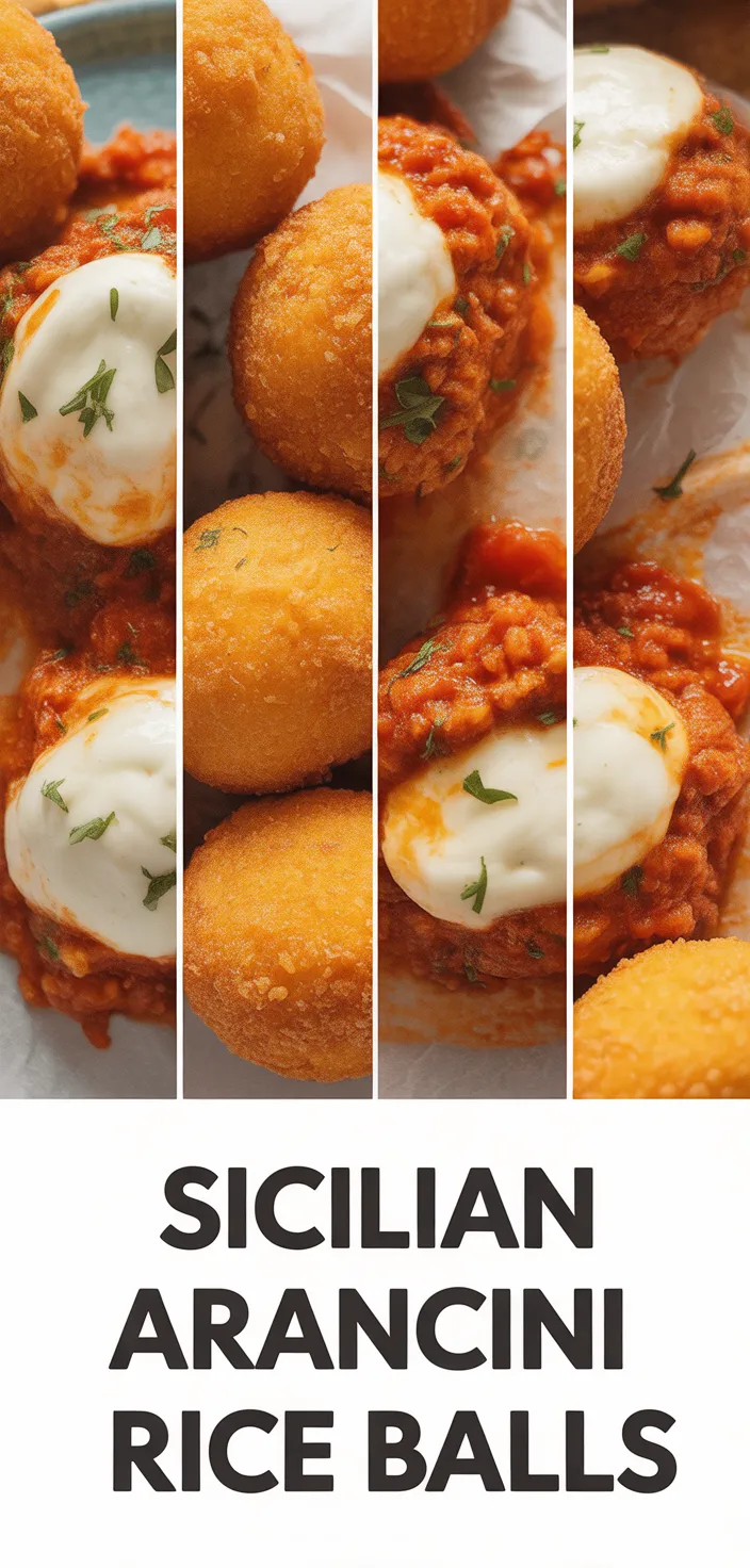 Arancini Di Riso: Sicilian Rice Balls Recipe